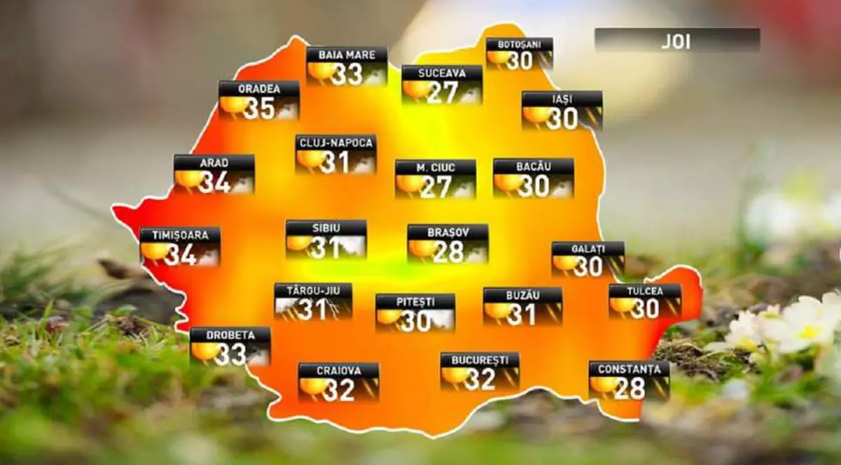 Prognoza meteo pentru 30 august. Meteorologii anunţă caniculă