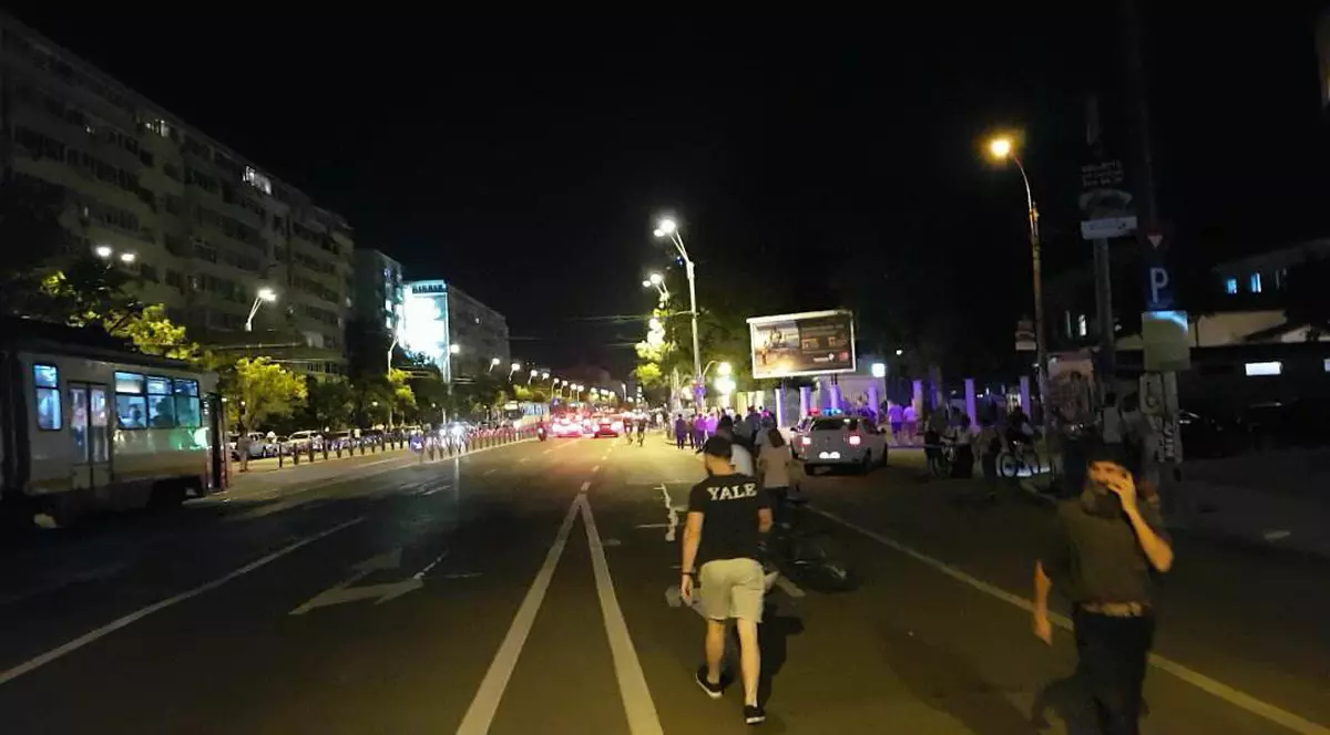 Protestul Diasporei. Circulația e blocată pe tot Bulevardul Lascăr Catargiu