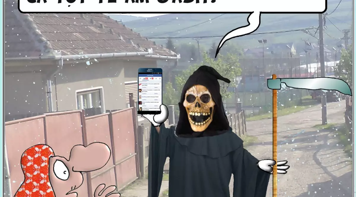"Ți-ai dat tu alt nume și altă adresă, dar ... "