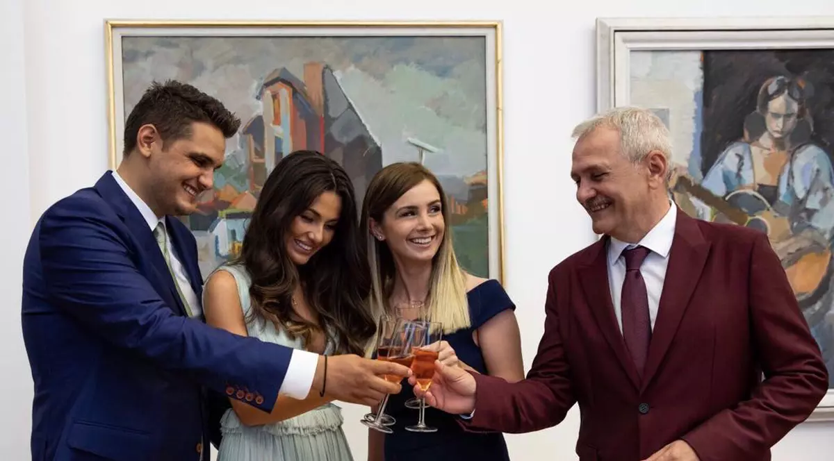 FOTO | Cum au fost îmbrăcați Irina Tănase și Liviu Dragnea la nunta fiului liderului PSD