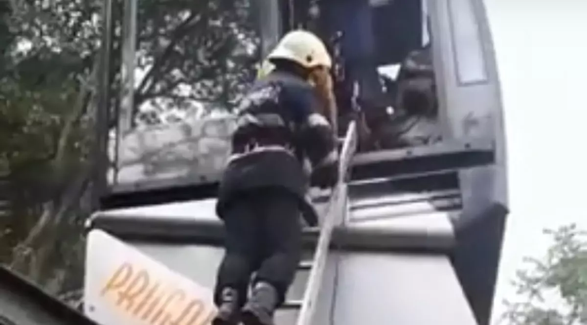 Telecabina de la Deva s-a defectat a doua oară în această săptămână