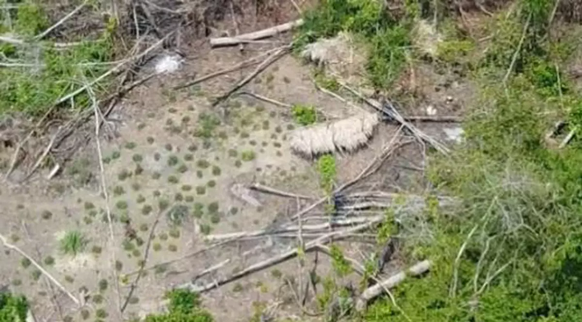 Imagini nemaivăzute cu un trib izolat din Amazon