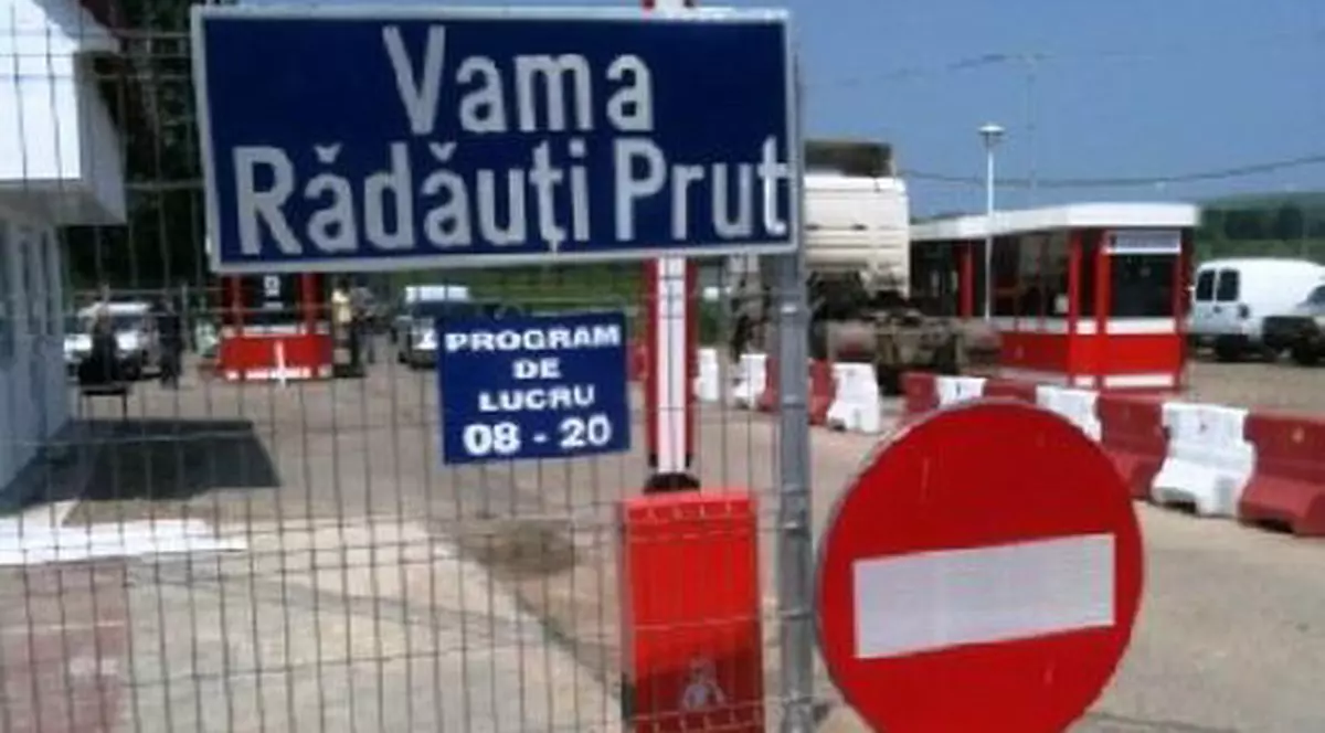 Vameșii din Botoșani confiscă alimentele din Republica Moldova. Vama Rădăuți Prut