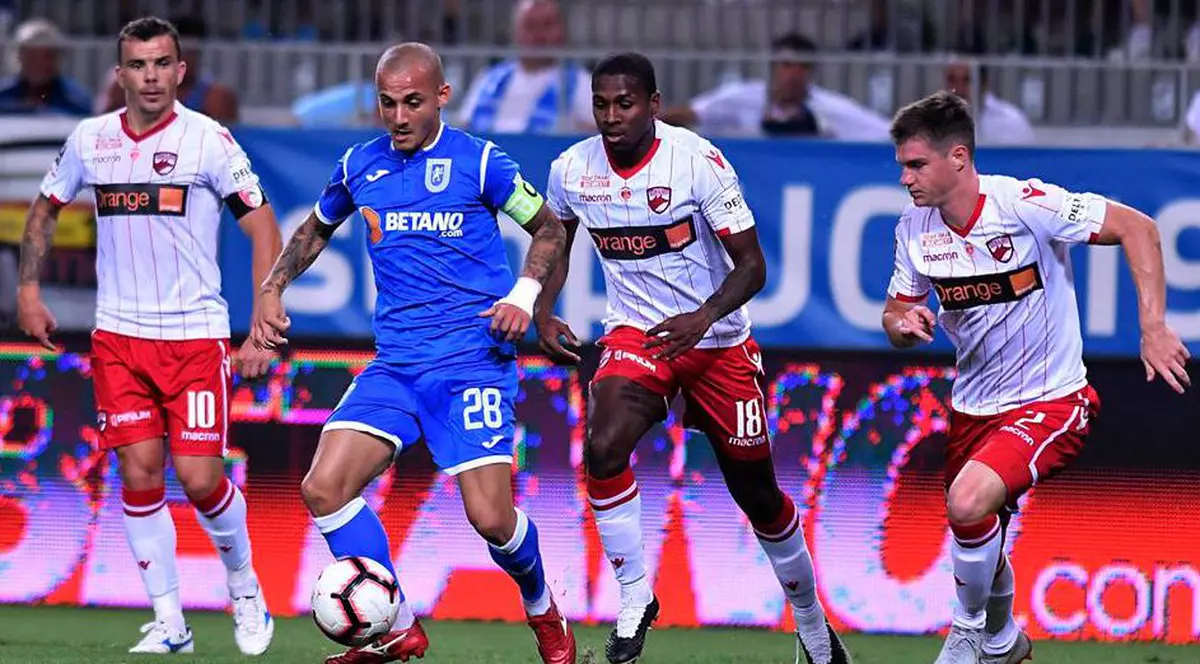 Liga 1, etapa 7: Universitatea Craiova - Dinamo 3-0. Meci superb, Koljici și Mitriță, cu o dublă, au marcat! ”Câinii”, două bare