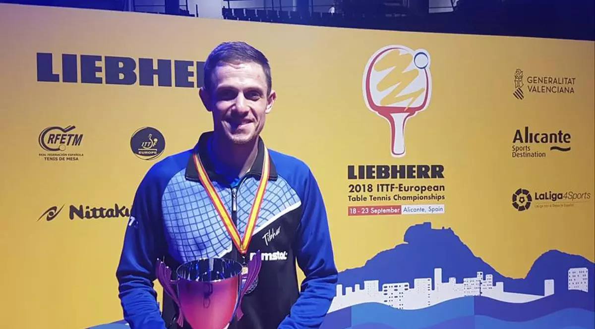 INTERVIU EXCLUSIV | Ovidiu Ionescu este în culmea fericirii după ce a devenit vicecampion european la tenis de masă: ”Am făcut turneul vieții”