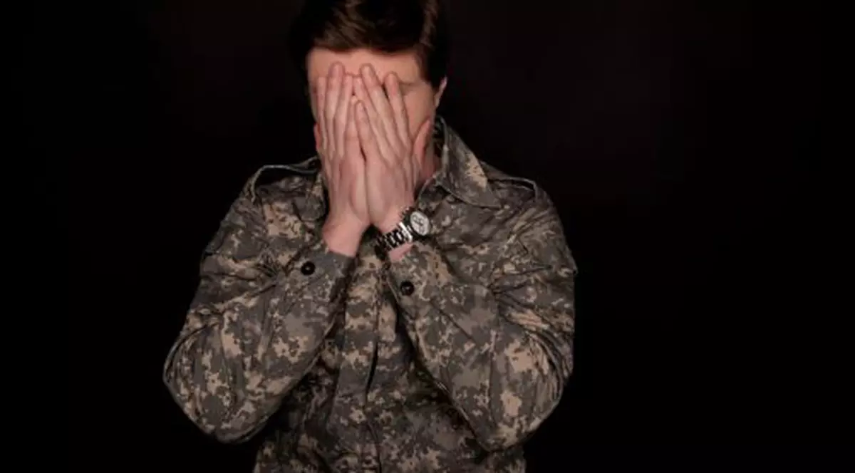 Un soldat s-a întors acasă după ce a ajutat victimele uraganului Florence