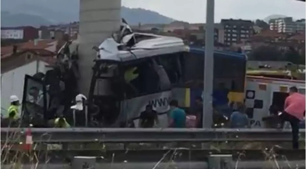 Accident grav cu un autocar în Spania