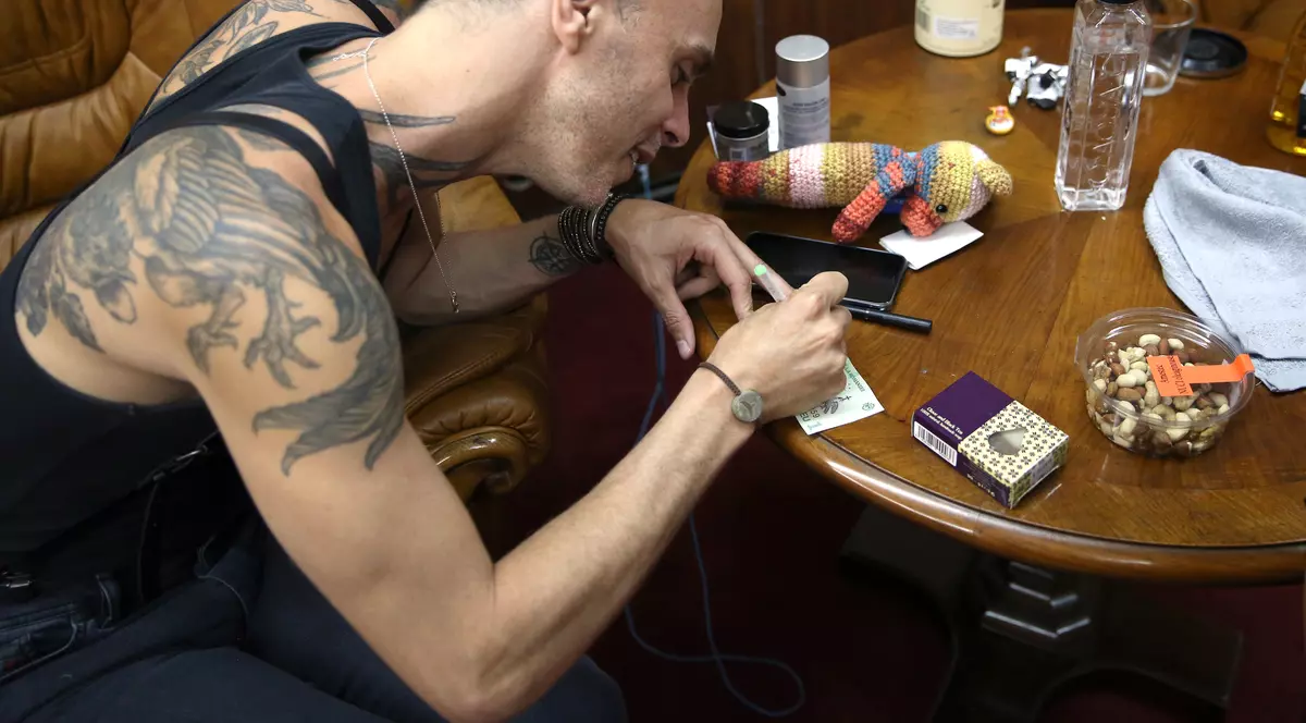 Asaf Avidan autograf Foto: Florin Ghioca