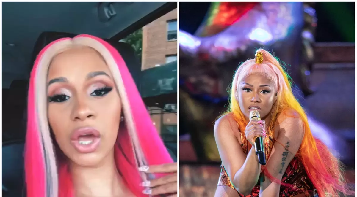 VIDEO | Cardi B și Nicki Minaj s-au luat la bătaie la o petrecere din cadrul Săptămânii Modei de la New York