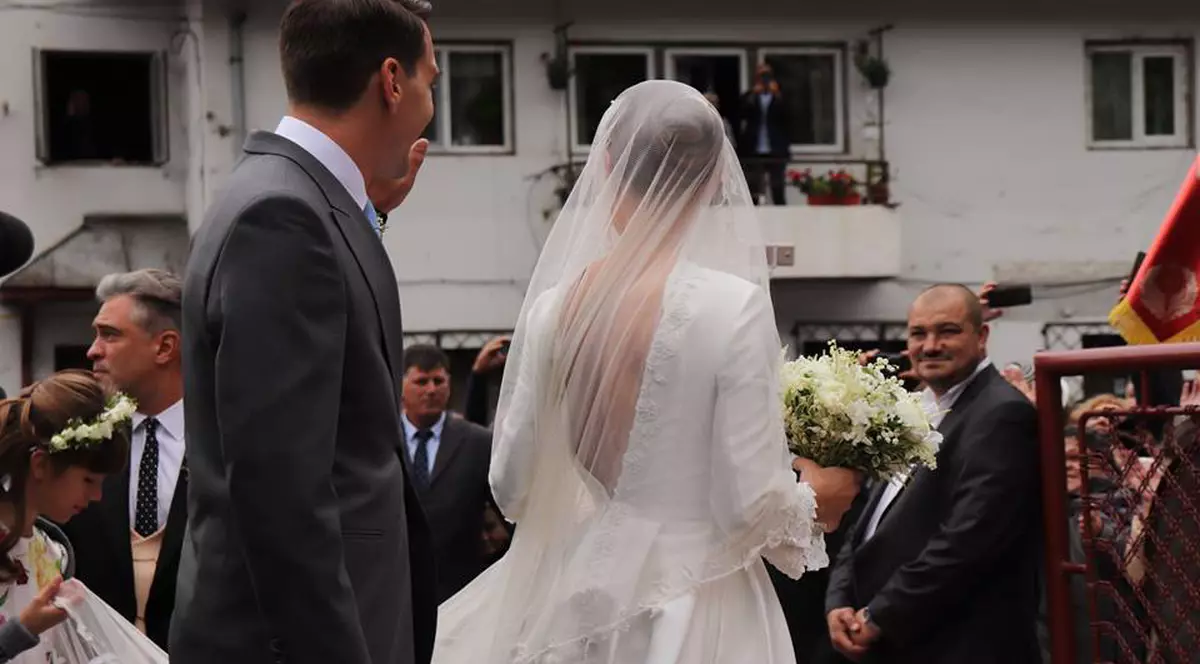 CORESPONDENȚĂ DIN SINAIA/ Cum au arătat nașii principelul Nicolae și ai Alinei Binder | FOTO