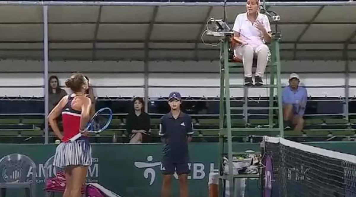Irina Begu, discuție aprinsă cu arbitrul la turneul de la Seoul. "Ce vrei? Du-te la Sharapova și Azarenka și o să vezi!"