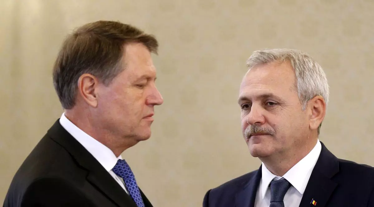 klas iohannis si liviu dragnea