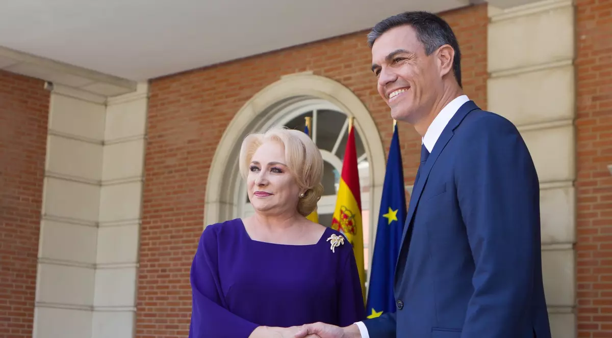 premierul dancila si premierul Spaniei