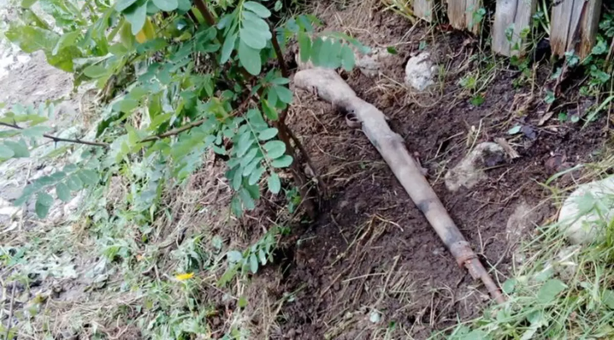 O pușcă de mai bine de 100 de ani vechime a fost găsită pe malul unui râu din Neamț. Cum arată arma