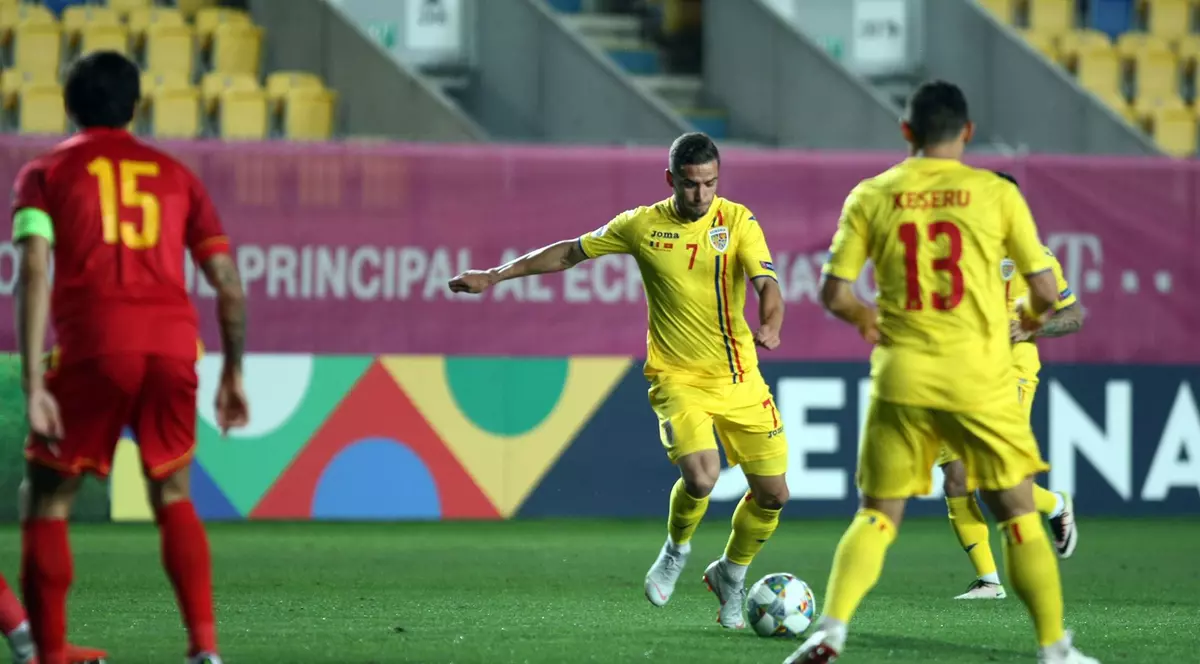 România - Muntenegru, în Liga Națiunilor la fotbal