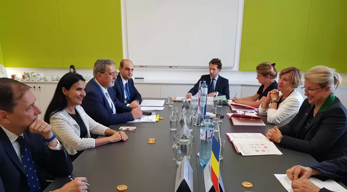 Ministrul Sanatatii, Sorina Pintea, la intalnirea cu omologul austriac