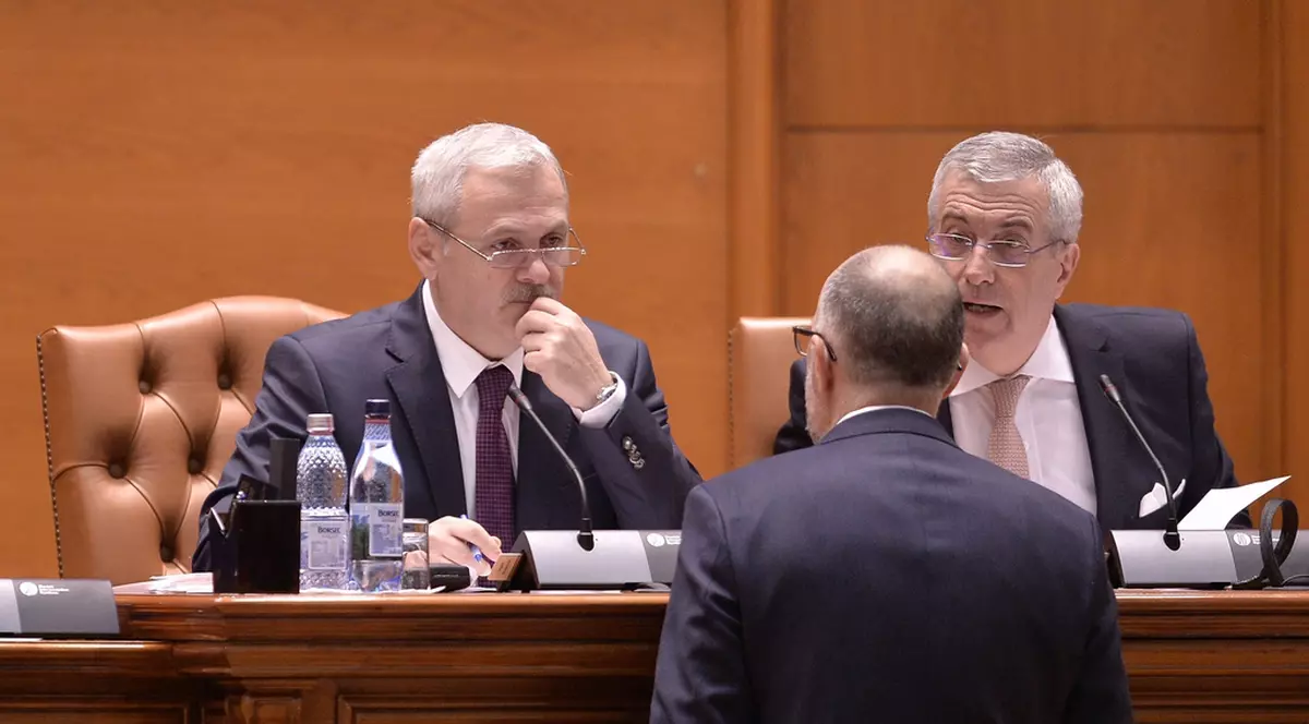 Liviu Dragnea si Calin Popescu Tariceanu
