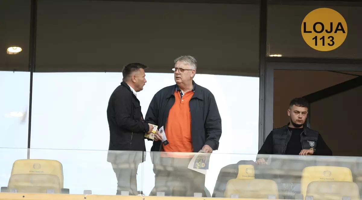 VIP-urile prezente la meciul România - Serbia. Gino Iorgulescu, varianta slim