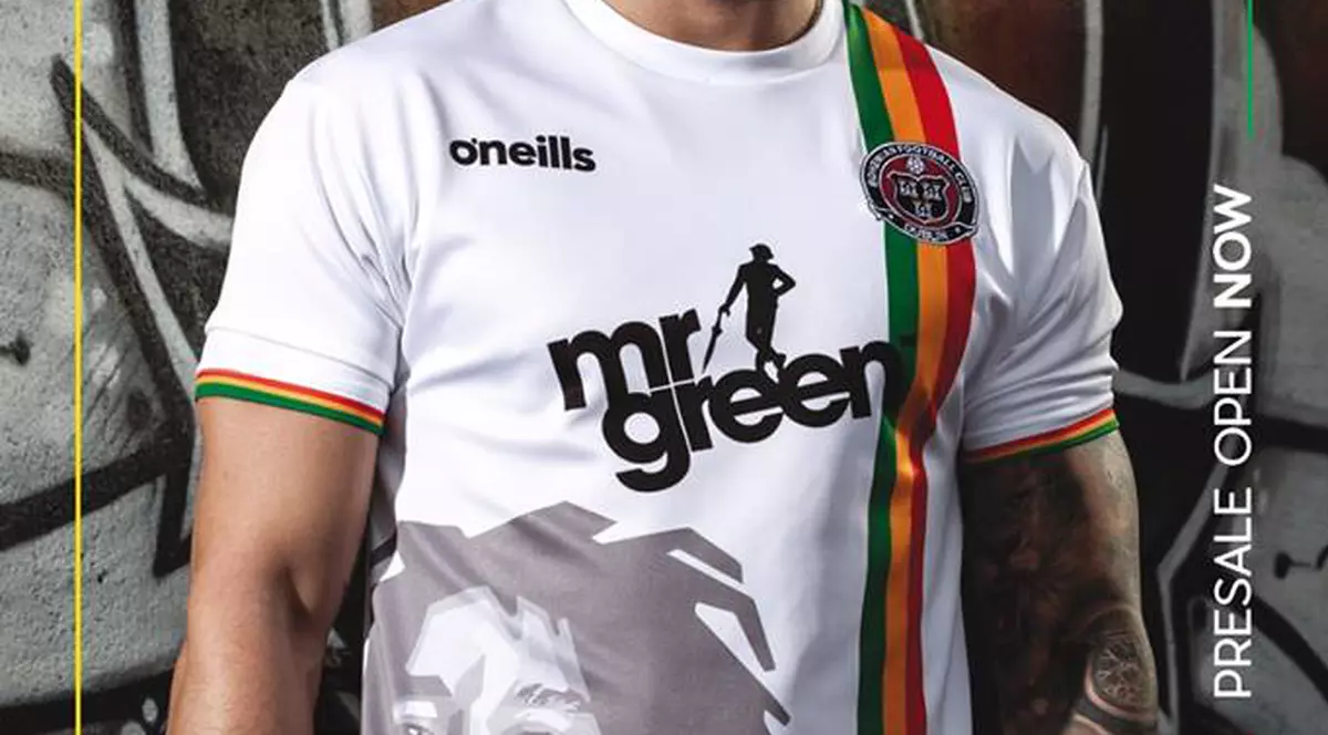 Bob Marley, pe tricoul irlandezilor de la Bohemians!