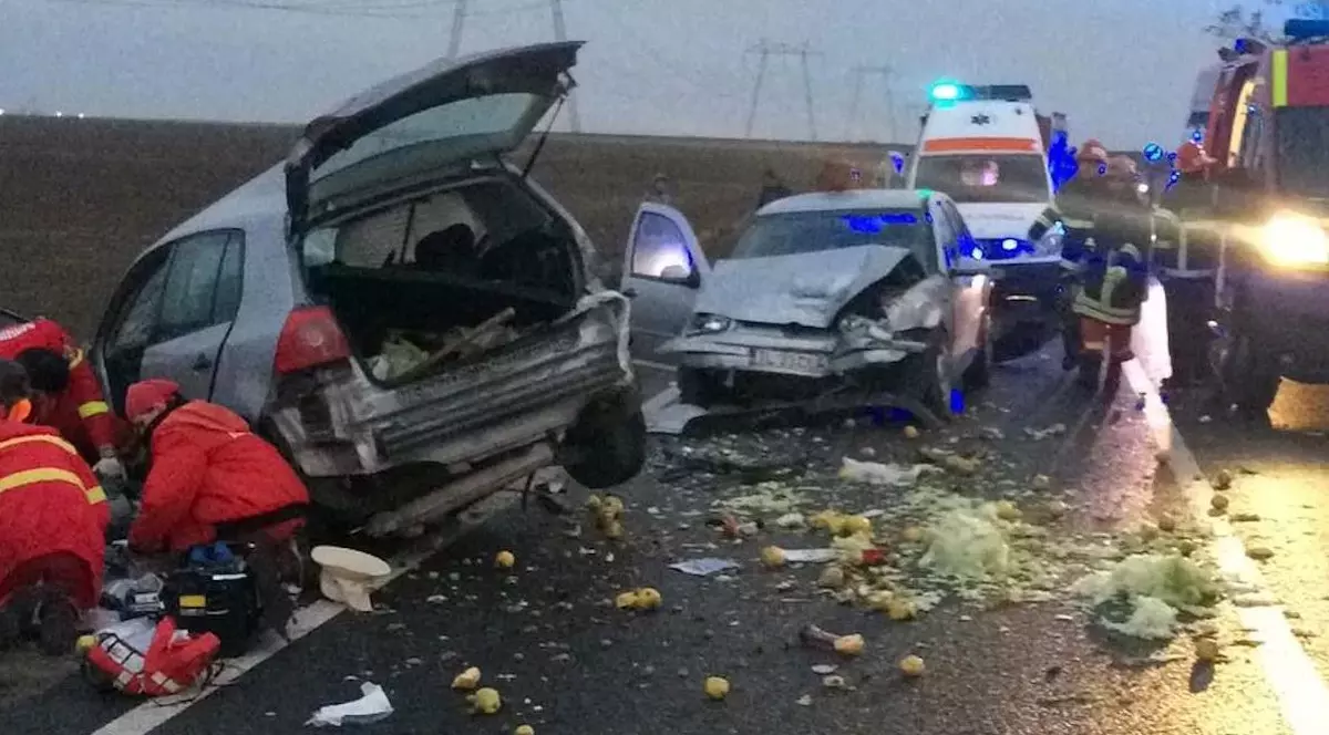 Accident înfiorător în județul Constanța, între localitățile Oituz și Sibioara
