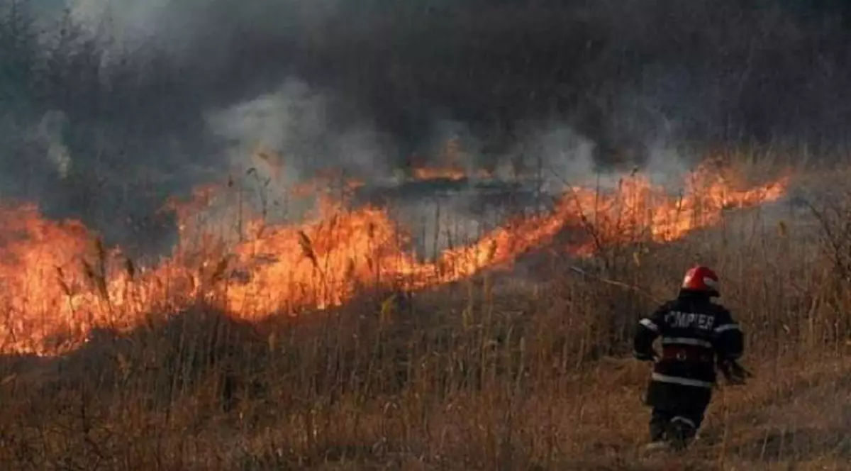 Un bărbat în vârstă de 71 de ani din satul Bărăști, comuna Lăzărești, din județul Olt, a murit ars de viu de un foc pe care tocmai el îl făcuse