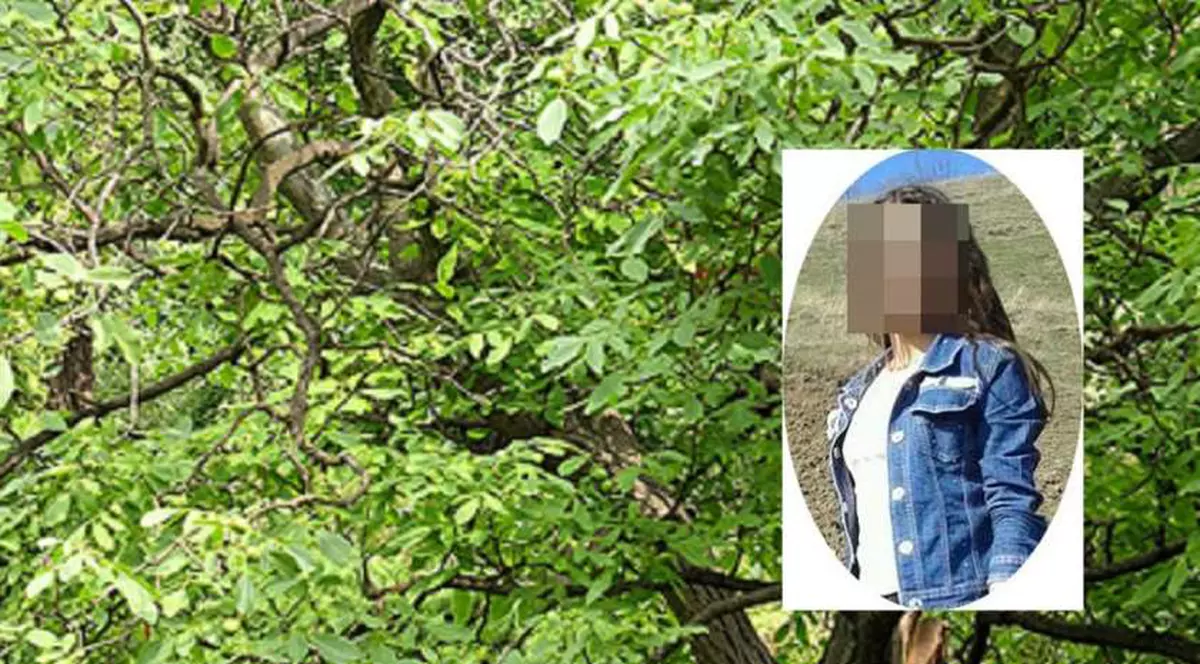 Fetița de 12 ani din Vaslui şi-a chemat fratele mai mic sub nuc, să o vadă cum îşi ia viaţa