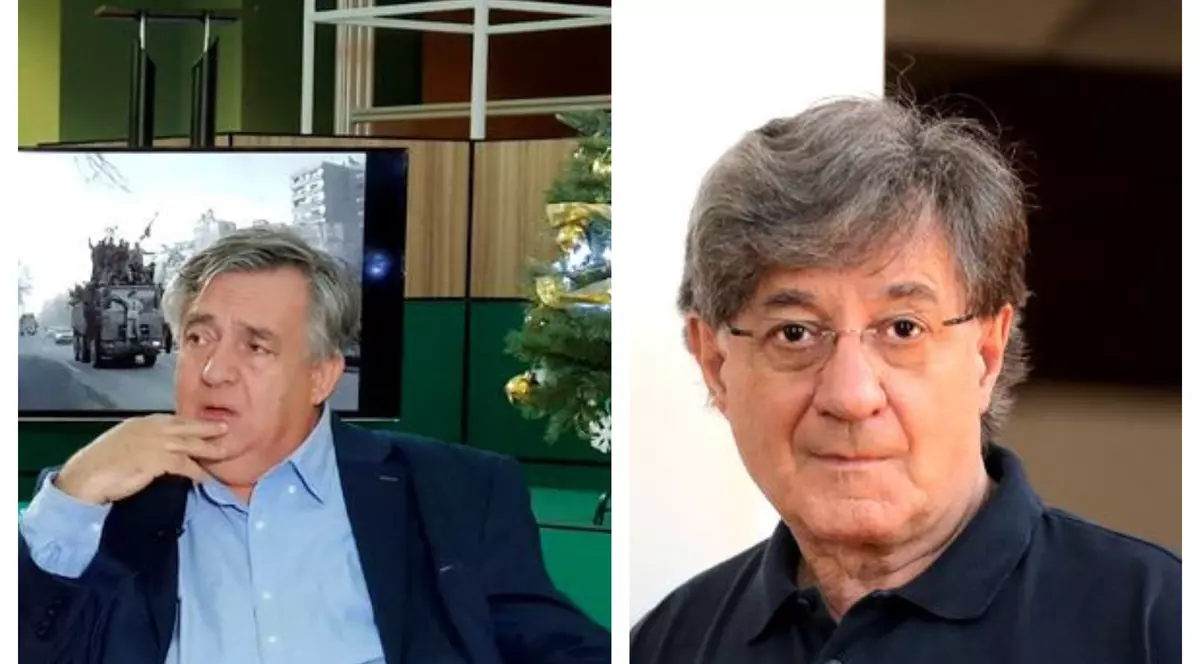 Ion Caramitru si Dan Voinea
