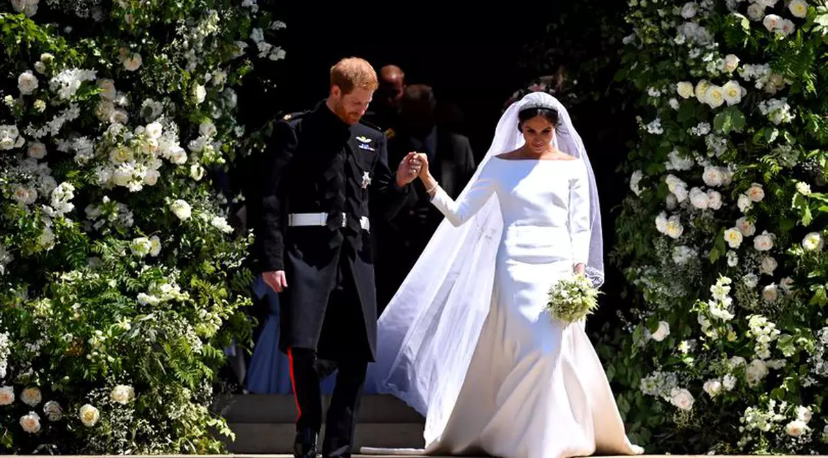 Hainele purtate la nuntă de Prințul Harry și Meghan Markle