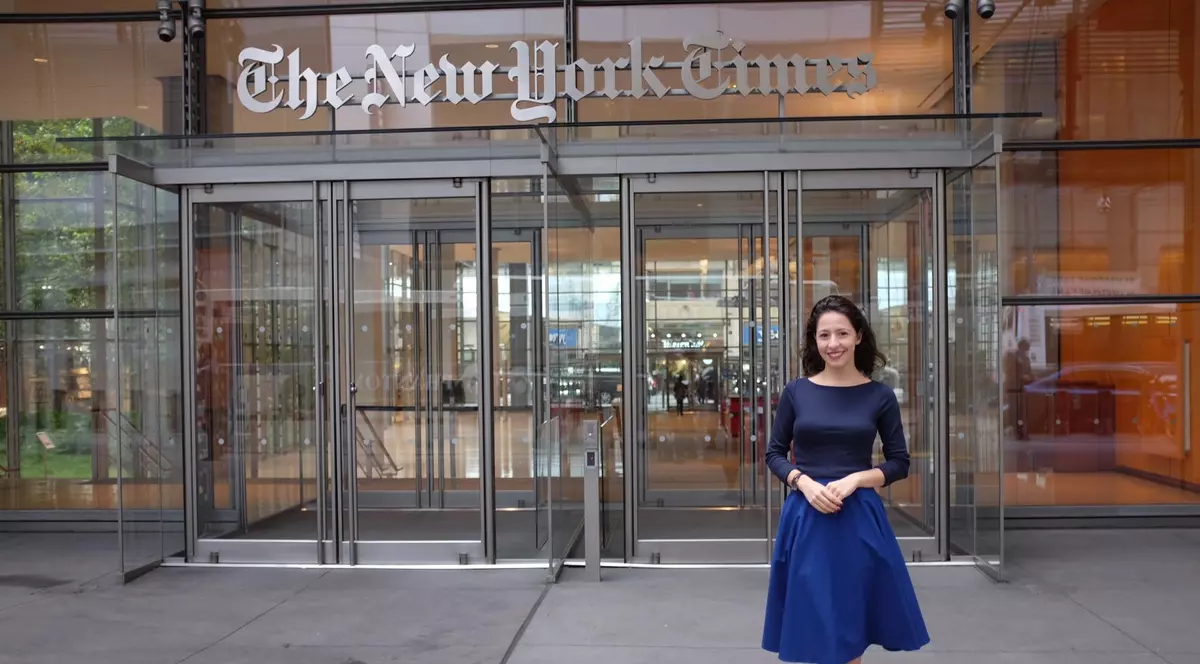VIRAL PE NET | Scrisoarea care inspiră tânără generația din România. Ana Fota, 23 de ani, povestește cum a ajuns să lucreze pentru The New York Times: „A meritat dorul de casă”