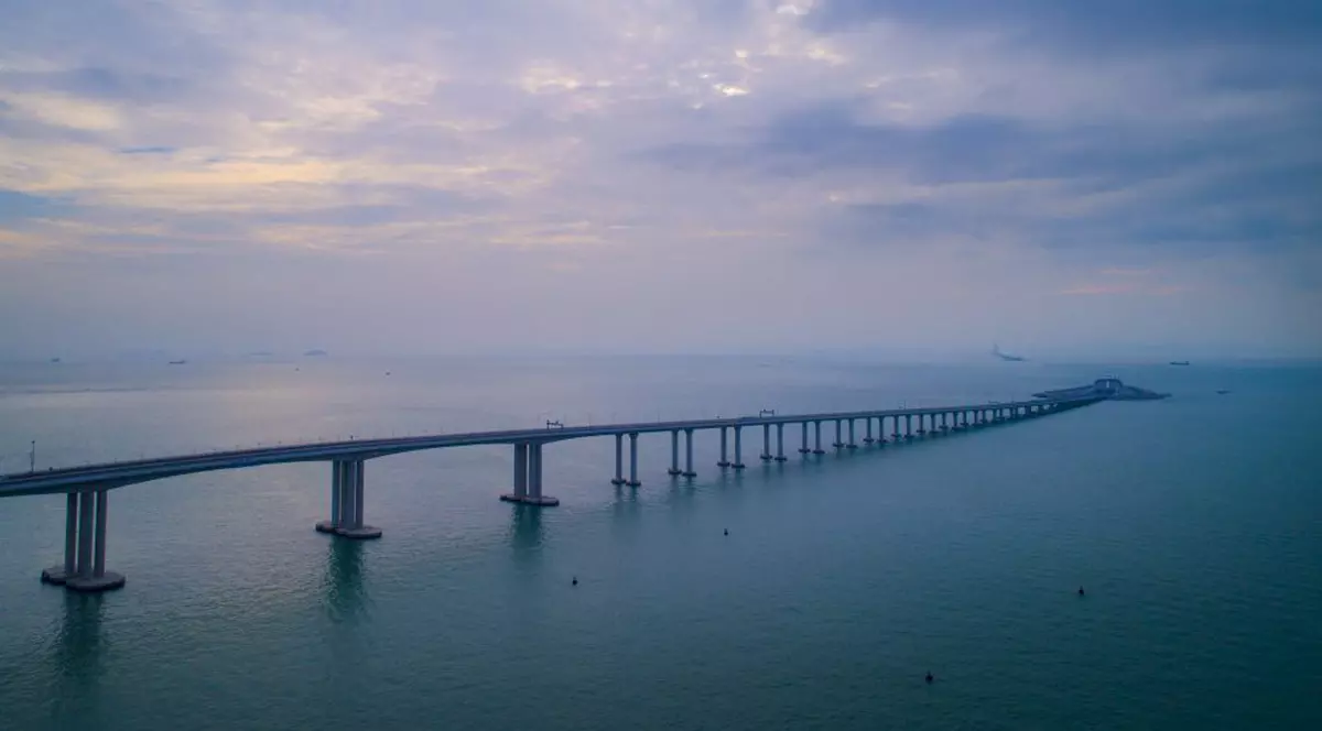 Cel mai mare pod maritim din lume a fost inaugurat