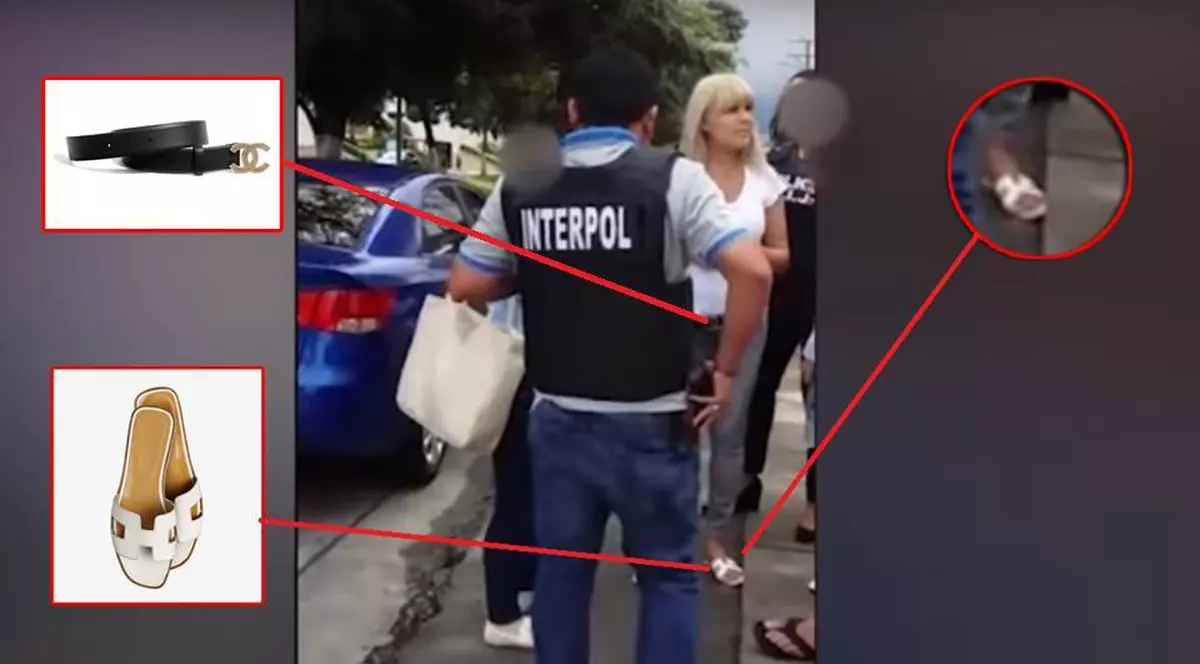 Elena Udrea, ținută de 1.500 de euro în momentul arestării. Cureaua - cel mai scump accesoriu