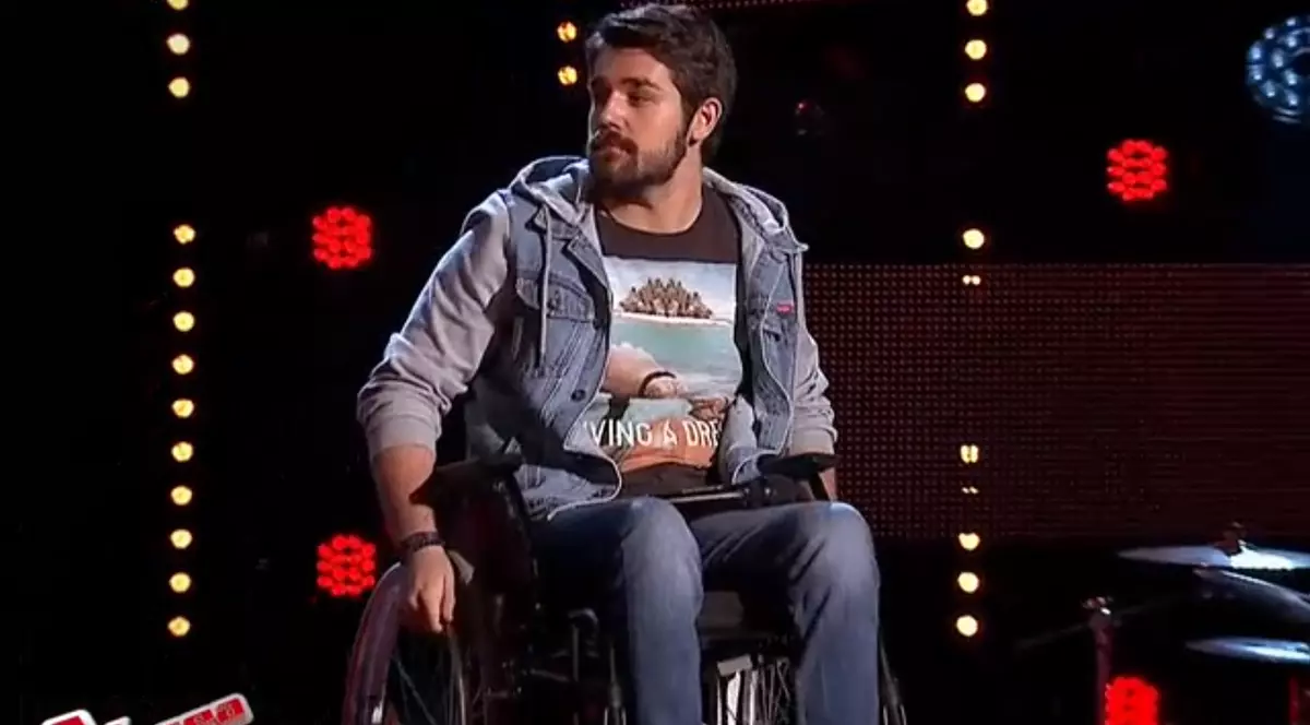 Mihnea Vîlceanu concurentul în scaun cu rotile care a impresionat la Vocea României