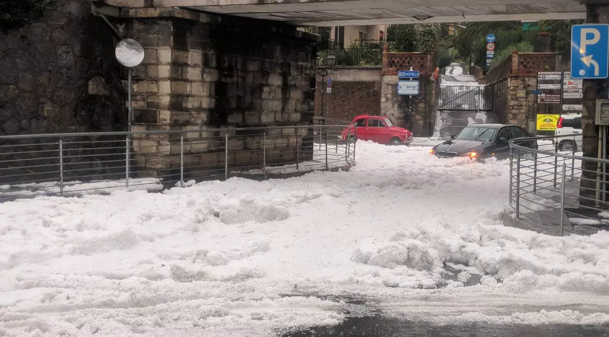 Vreme extremă în Italia