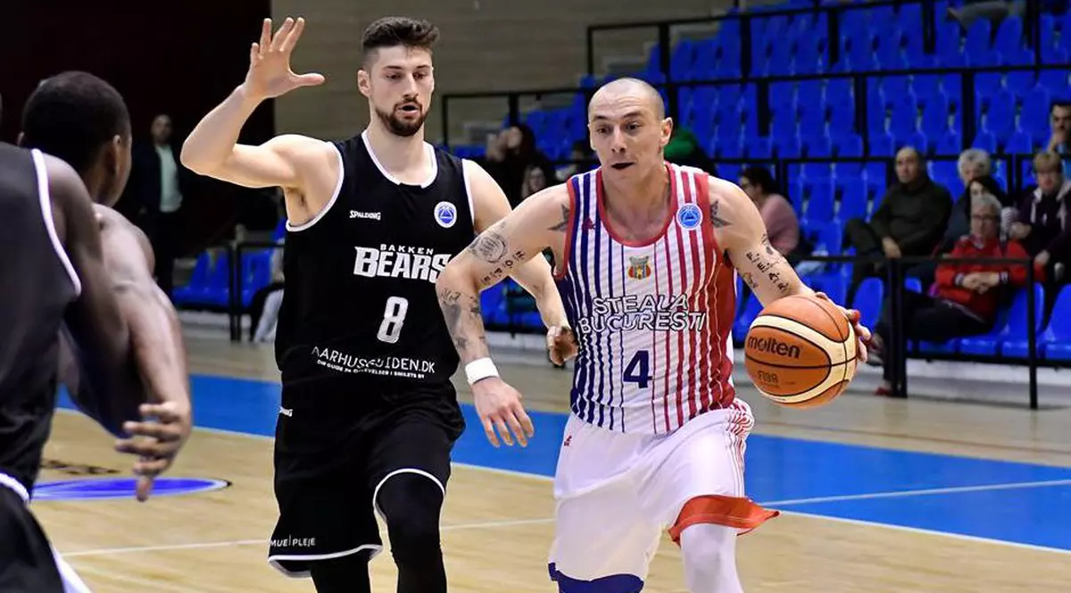 Steaua, surclasată de Bakken Bears la Ploiești, în FIBA Europe Cup la baschet masculin