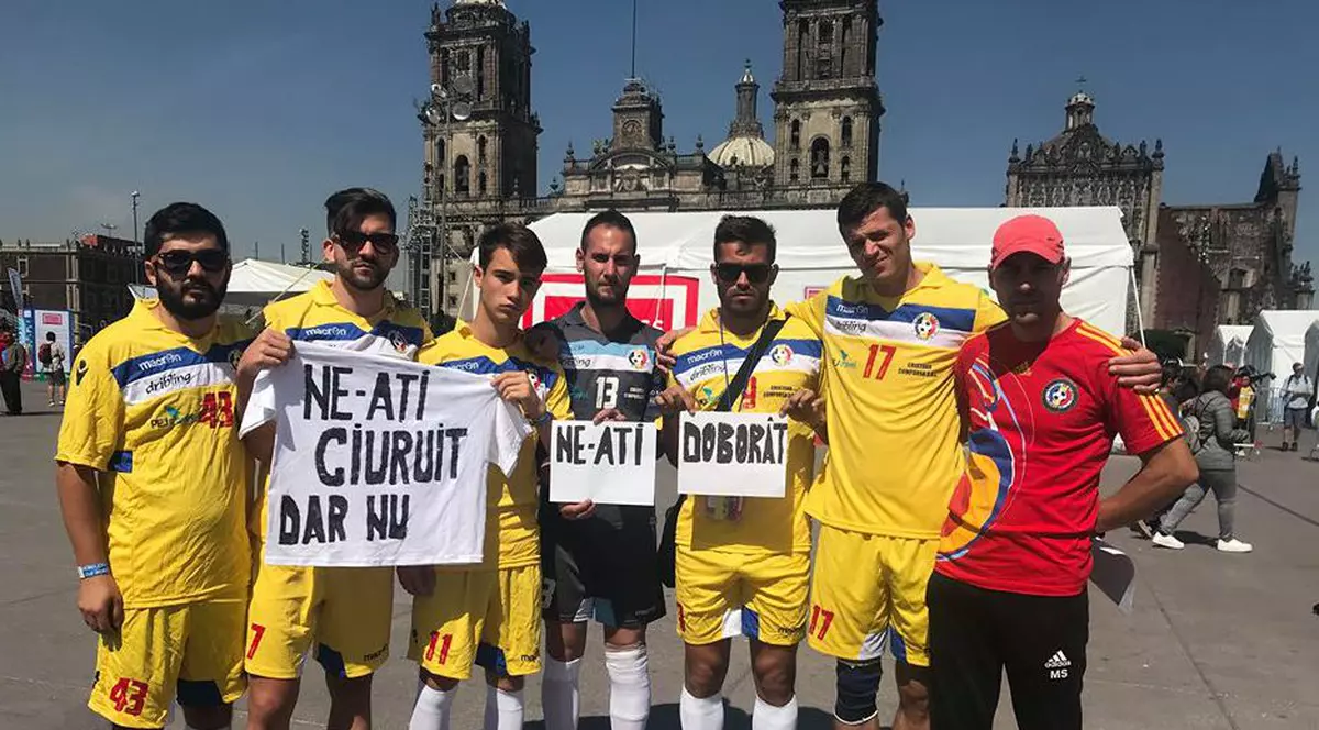 Salvați de fotbal! România a terminat pe locul 18 la Mondialul homleșilor