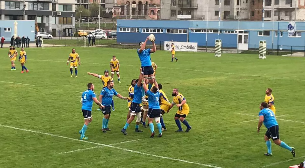 Cupa României 2018 la rugby. Finală Timișoara Saracens - CSM București