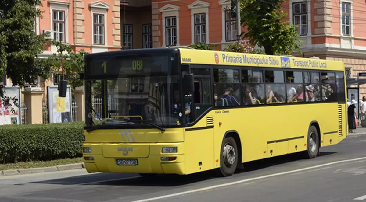 Abonamente încărcate online, noua facilitate pentru a circula cu transportul în comun în Sibiu