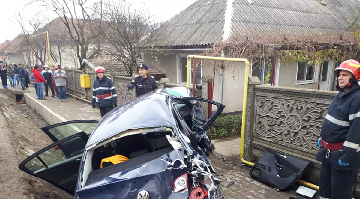 Accident înfiorător pe DN7, în județul Hunedoara