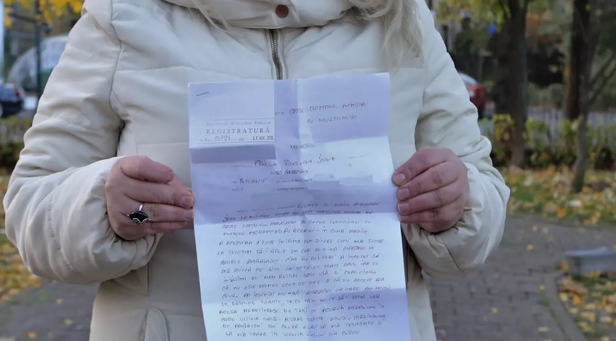 VIDEO | Scandal sexual la Ambasada Irakului din Bucureşti: Două angajate acuză un consul de agresiune sexuală «A fost brutal, mi-a tras fermoarul, mi-a scos sânii afară»