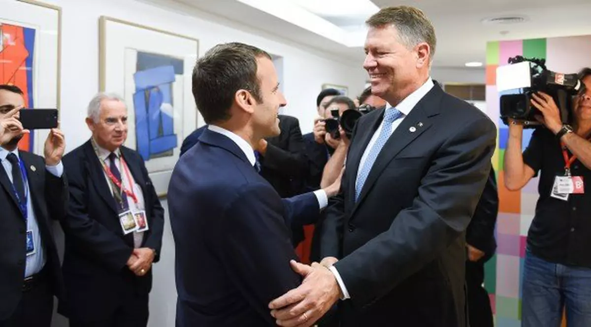 Iohannis si Macron