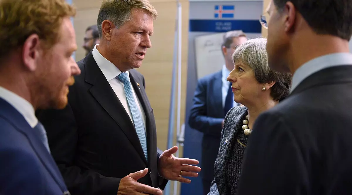 Klaus Iohannis si Theresa May