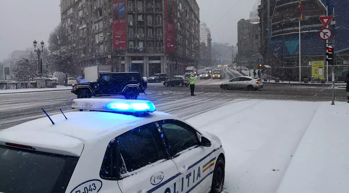 Prima victimă a gerului în România în 2019. Un bărbat a fost găsit înghețat în Slatina