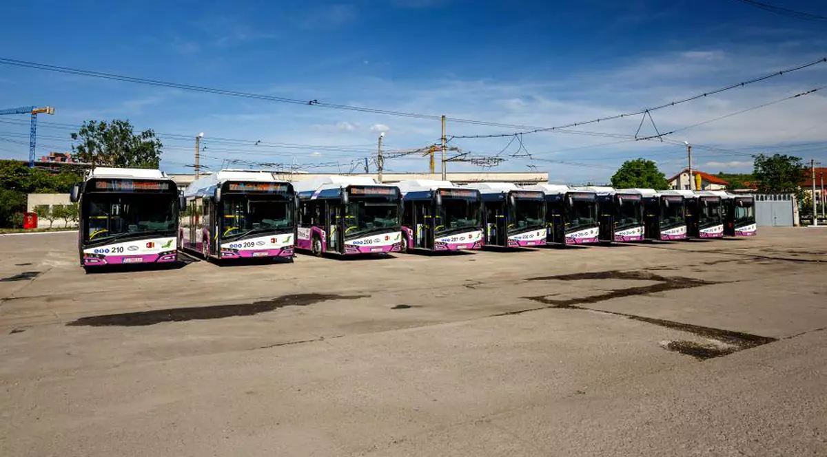 Primul oraș din România care cumpără autobuze electrice cu bani europeni. Unde vor circula acestea