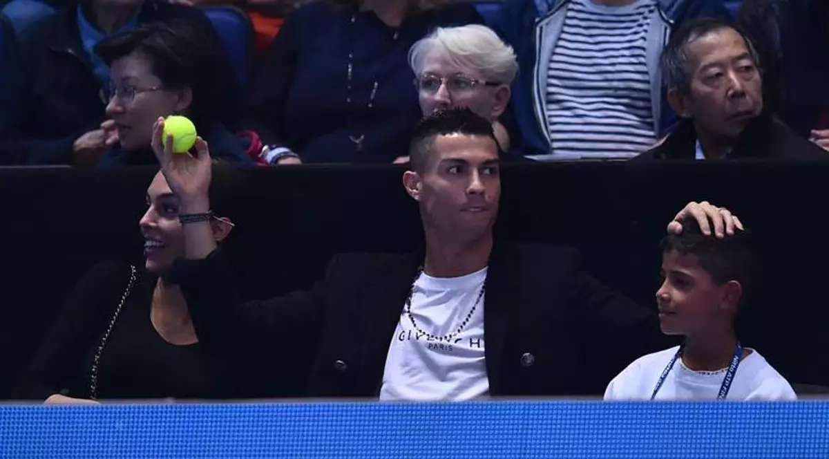 Cristiano Ronaldo, în tribune la Turneul Campionilor de la Londra / VIDEO