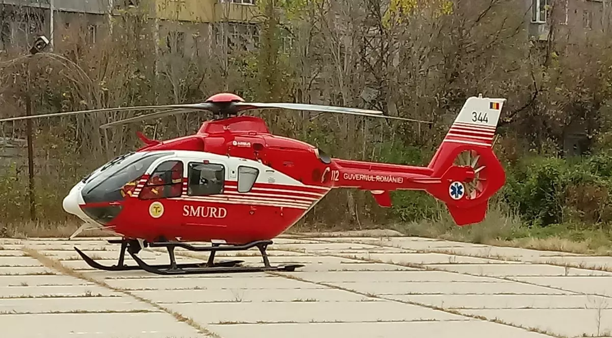 Elicopterul SMURD din Galați s-a defectat