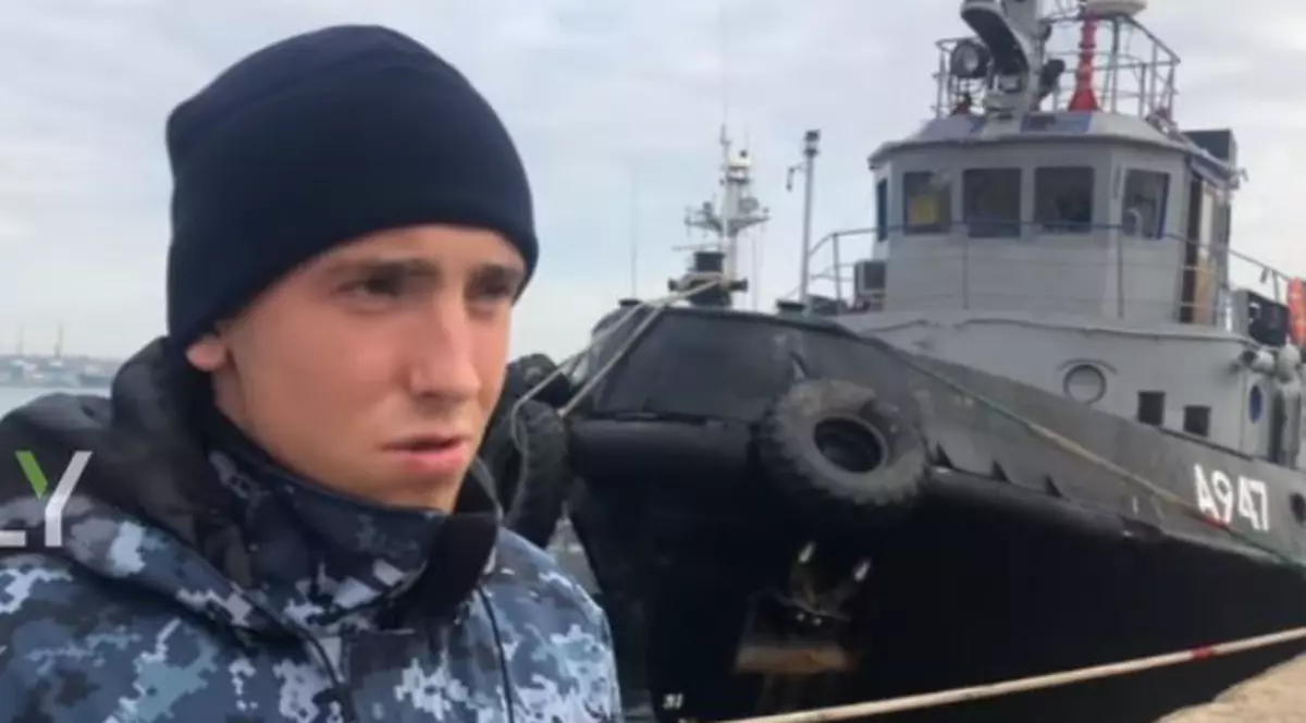 Rusia a publicat înregistrări cu marinarii capturați în strâmtoarea Kerci