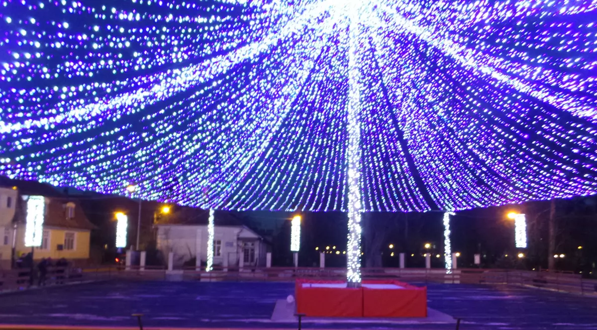 Târgul de Crăciun din Bistrița a fost deschis