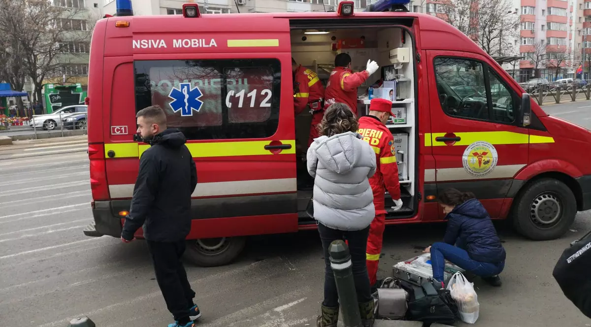Accident pe trecerea de pietoni în zona Ștefan cel Mare din Capitală | FOTO