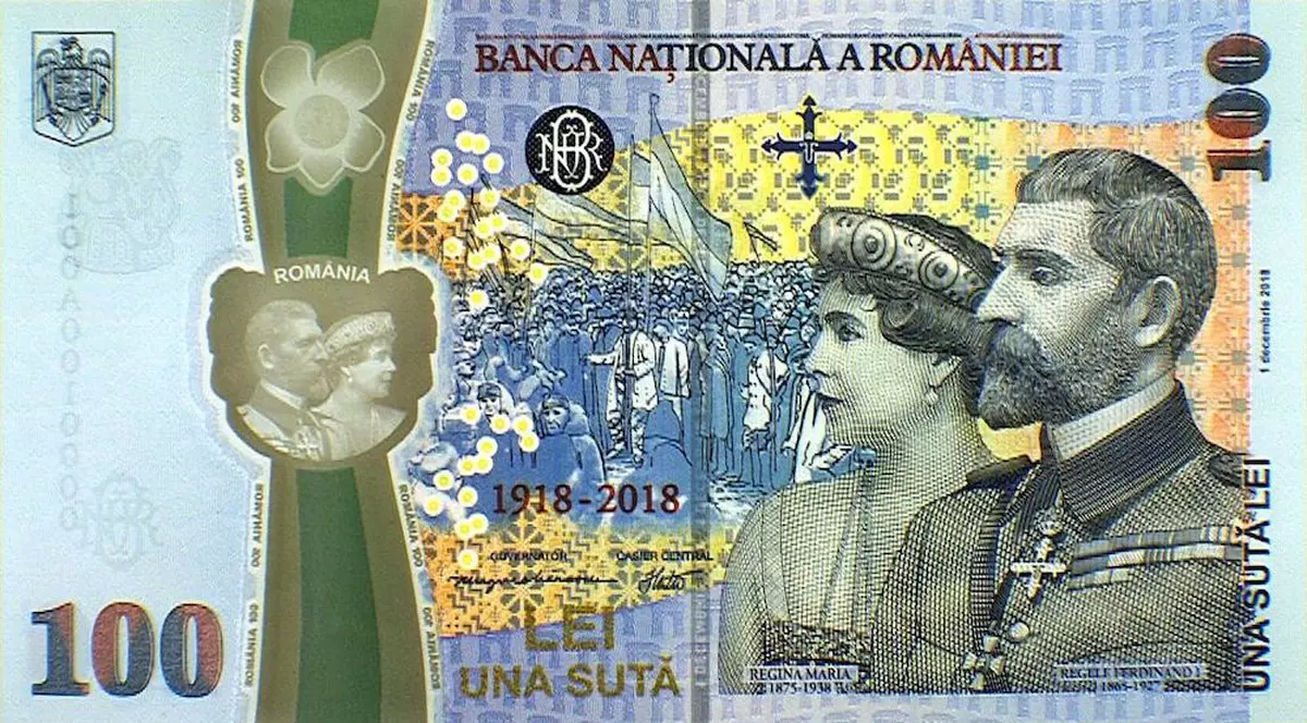 Cum arată bancnota cu chipurile Regelui Ferdinand și Reginei Maria