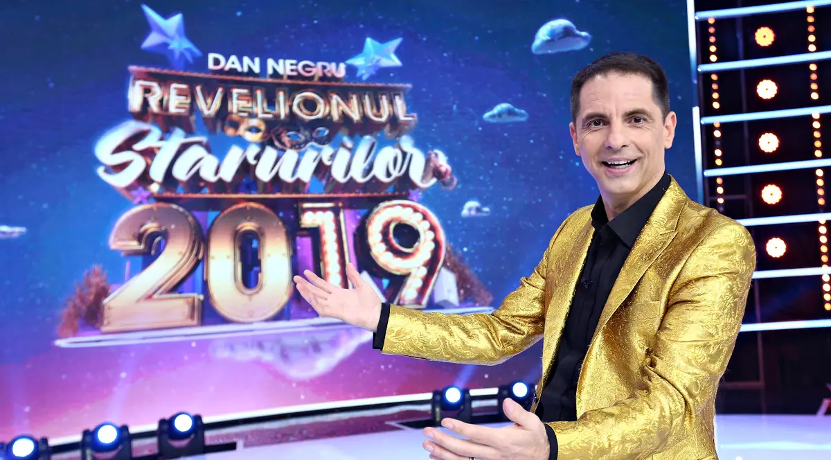 Măști spectaculoase și zeci de vedete la Revelionul Starurilor 2019, prezentat de Dan Negru | FOTO